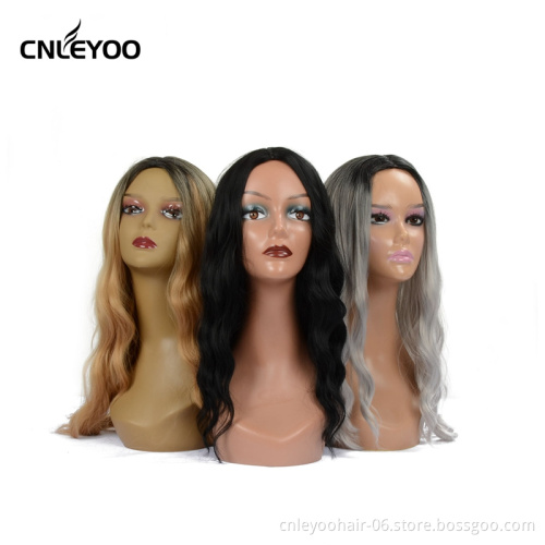 Wholesale 20 inch cosplay western fairy tale elves long curly synthetic human hair wigs